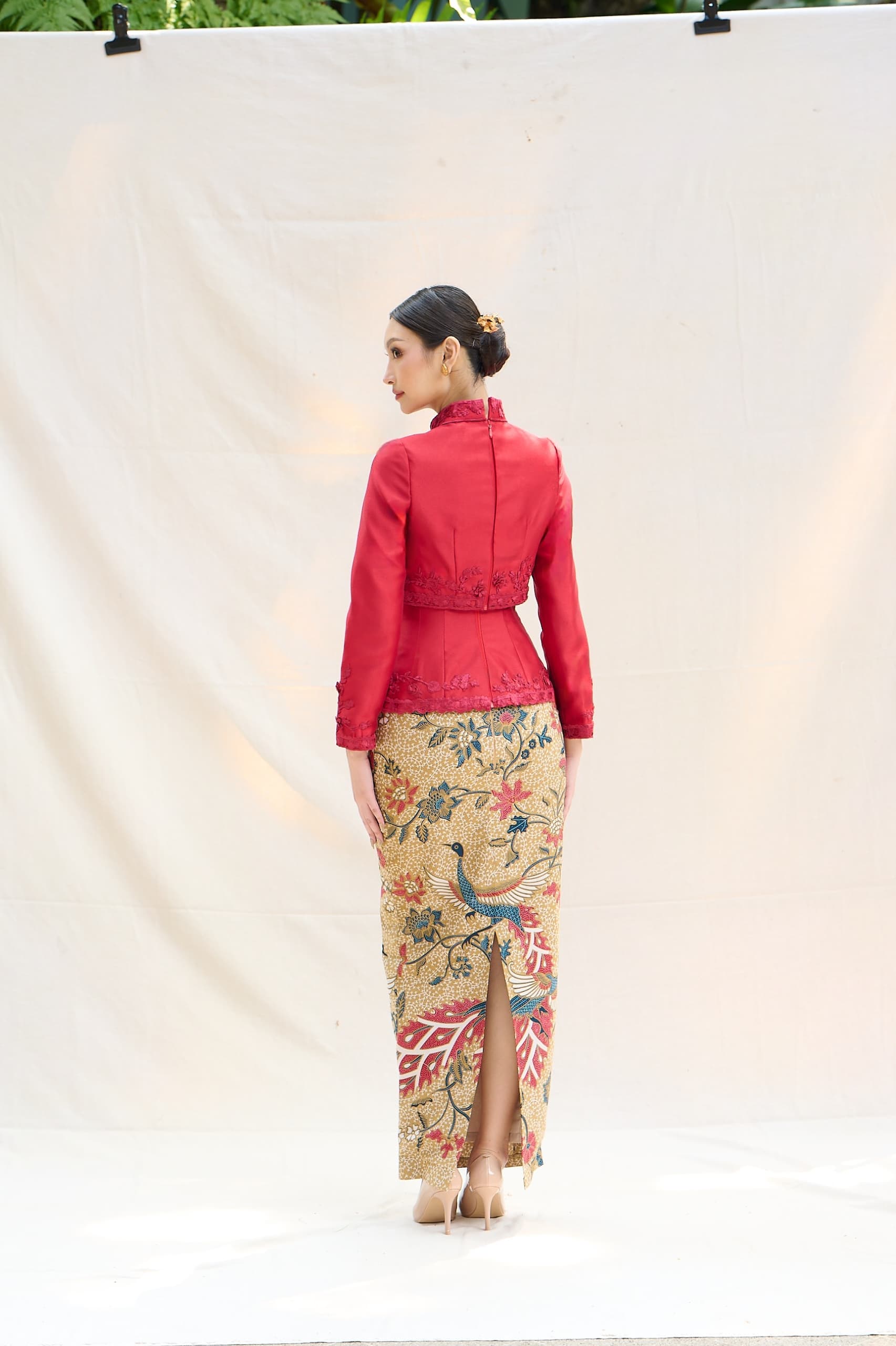 Red Bird Batik Kebaya